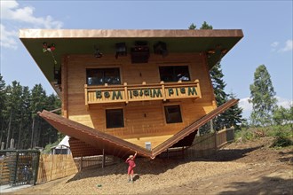 Upside down house