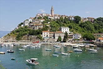 Harbour and historic town centre of Vrbnik