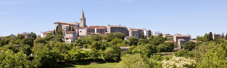 View towards the town of Bale