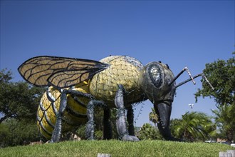 Sculpture of a bee