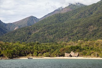Nomad camp on Lake Tanganyika