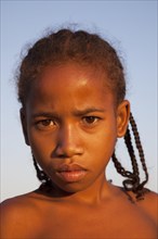 Young Madagascan girl