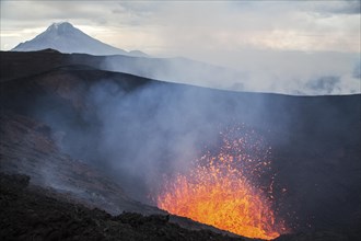 Volcanic eruption