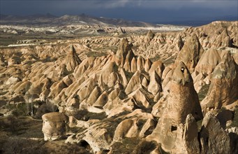 Erosion landscape