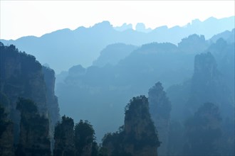 Silhouette of the 'Avatar' mountains