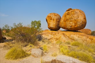 Granite boulders in the Devil's Marbles Conservation Reserve
