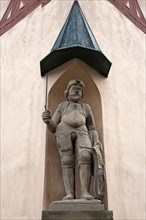 Southernmost Roland figure of Germany