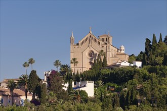 Parish Transfiguracio del senyor on Calvary hill