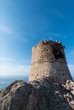 Half-ruined stone tower