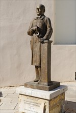 Monument to Ladislaus Batthyany-Strattmann in front of monastery church