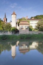 View over the Tauber on the Red Tower