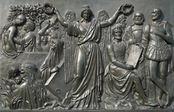 Panel at the Goethe Monument