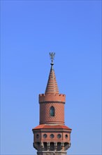 Tower of Oberbaumbrucke bridge