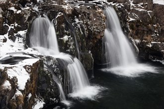 Waterfall at Mt Kirkjufell