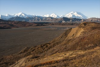 Alaska Range with Mount McKinley