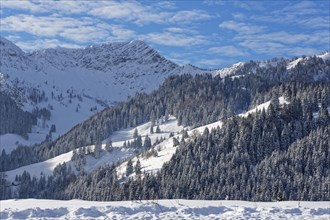 Grosser Traithen mountain with Sudelfeld ski region