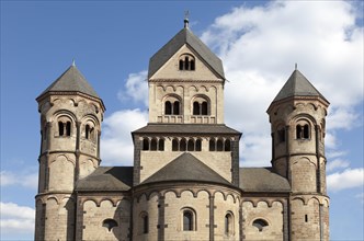 The Romanesque abbey church of Benedictine Maria Laach Abbey