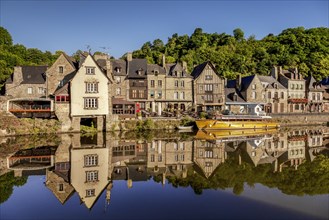 The picturesque medieval port of Dinan
