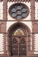 Entrance of the Herz Jesu-Kirche
