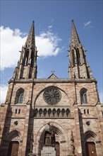 The neo-Gothic church of St. Peter and Paul