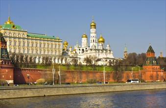 Moscow Kremlin with Big Kremlin Palace