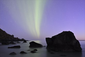 Northern Lights on Utakleiv Beach