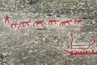 Rock engraving
