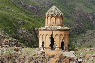 Armenian Khtzkonk Monastery or Beskilise Manastiri