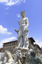 The fountain of Neptune by Bartolomeo Ammannati