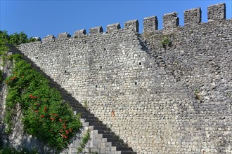 Walls of the historic Fortress of Nokalakevi
