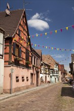 Half-timbered houses in the historic centre