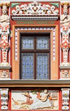 Window of the historic 'Haus zum Breiten Herd'