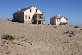 Old houses in the former diamond town