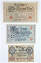 Reichsbank bank notes