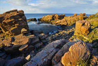 Evening at the Hovs Hallar coastline