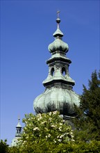 Onion dome of St Peter's Abbey