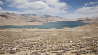 Yashilkul Lake on the Pamir Highway