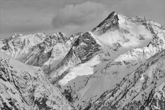 Mt Hohe Geige in winter