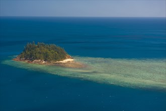 Aerial view of the Whitsunday Islands