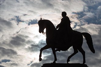Equestrian statue of the Saxon King John