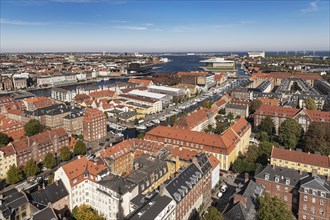 View over the old town from the tower of the Church of the Redeemer