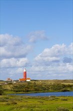 Eierland Lighthouse with dunes