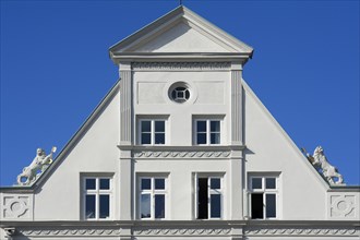 Facade of a Classicistic house from 1800