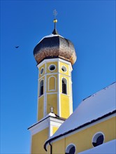 Snowy parish church