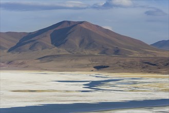 Salt lake Salar del Huasco