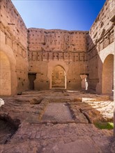 Historic ruins of the El Badi Palace