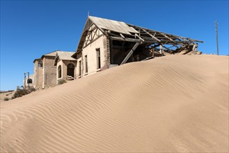 Old houses in the former diamond town