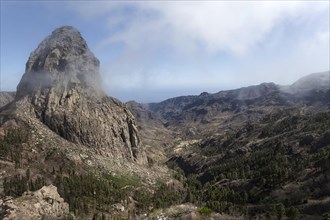 View from the Mirador de Roque Agando onto the Roque de Agando