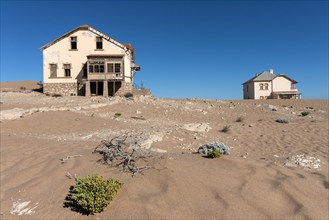 Old houses in the former diamond town