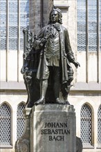 Monument to Johann Sebastian Bach in front of St. Thomas Church